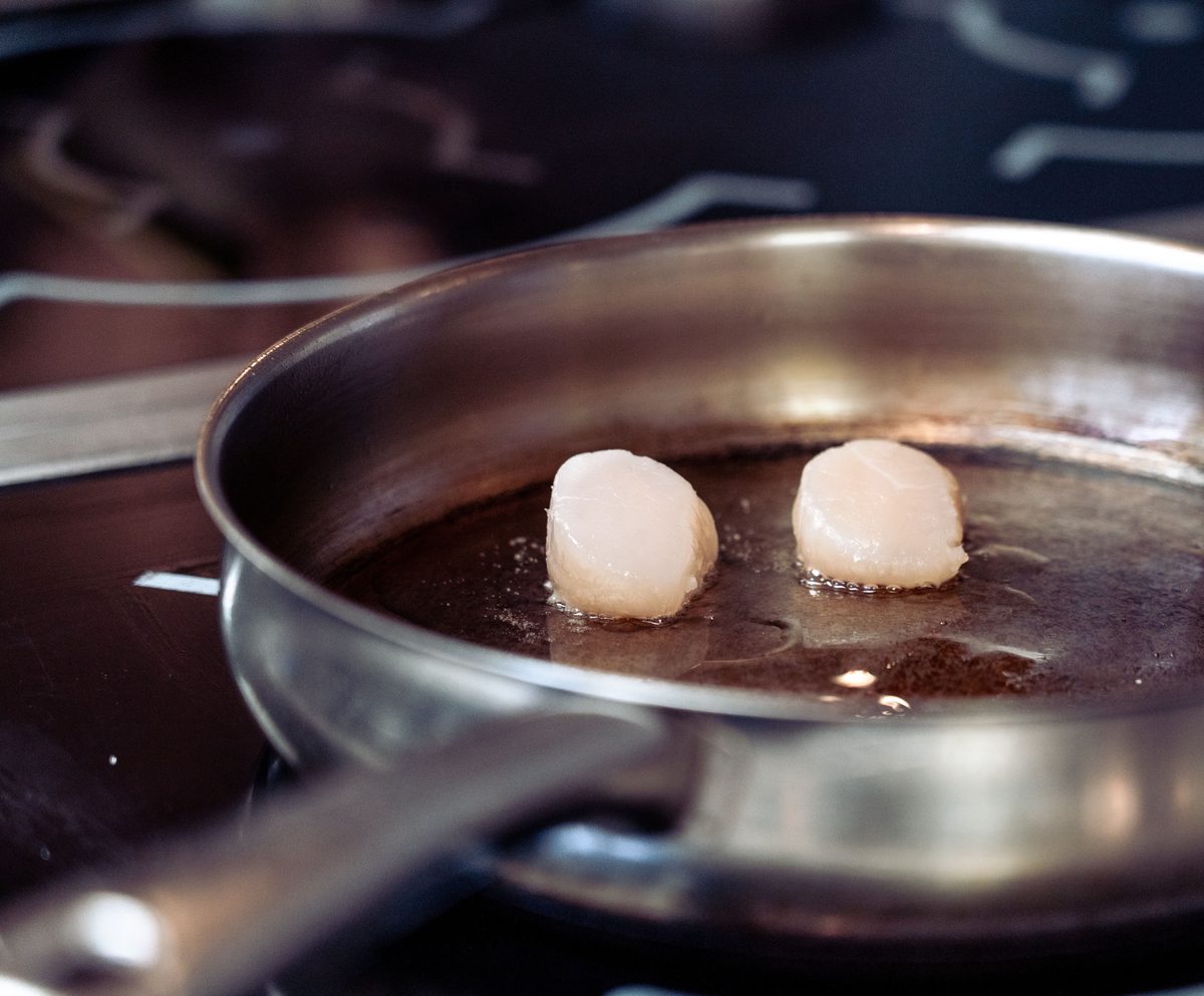 Sea scallops